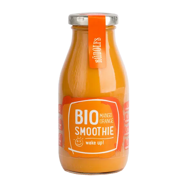 RUDOLFS Smoothie mango pomeranč BIO 260 ml