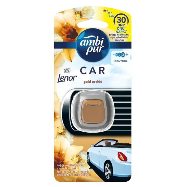 AMBI PUR Car Osviežovač vzduchu do auta Gold Orchid 2 ml
