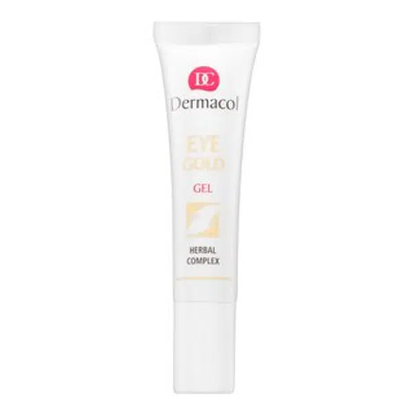 Dermacol Eye Gold Gel osviežujúci očný gél proti vráskam, opuchom a tmavým kruhom 15 ml