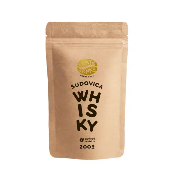 Káva Zlaté Zrnko - Sudovica Whisky 200g