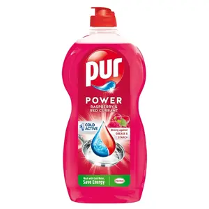 PUR Power Raspberry & Red Currant na riad 1,2 l