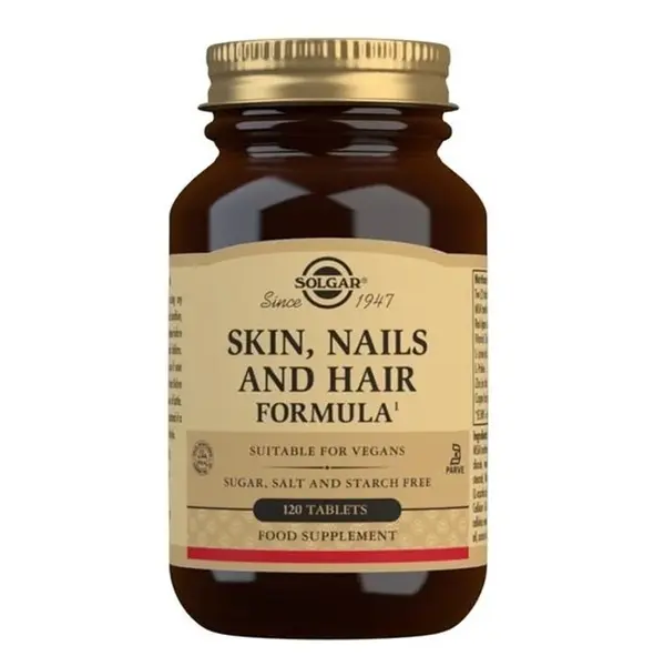 SOLGAR Skin nails and hair 120 tabliet