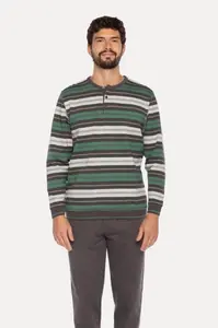 Pánské pyžamo SEBASTIAN M Zelená