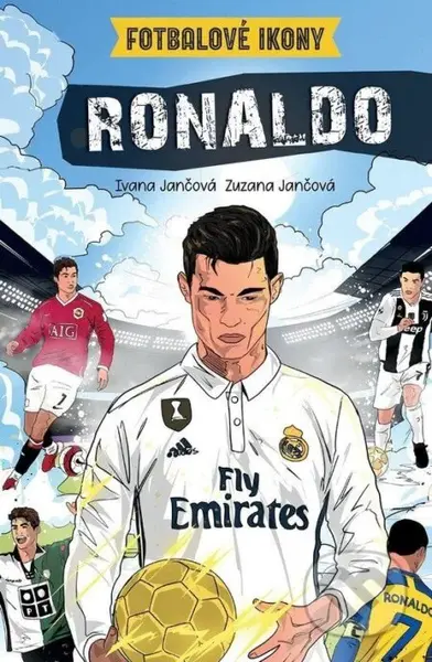 Ronaldo - Fotbalové ikony (komiks) - Ivana Jančová, Zuzana Jančová - kniha z kategorie Komiksy