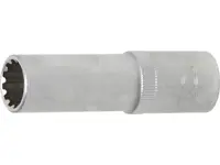 BGS Technic BGS 10254 Nástrčná hlavice 1/2" 14 mm, prodloužená - Gear Lock