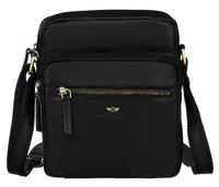 Pánská kožená crossbody taška černá - Peterson Lauris
