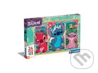 PUZZLE 24 MAXI DISNEY STITCH - puzzle z kategorie Maxi dílky