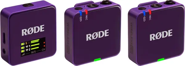 Rode Wireless GO Gen 3 - Purple