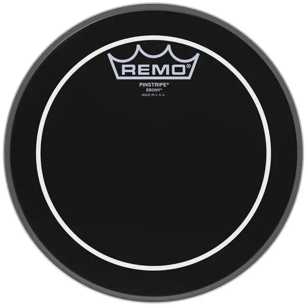 Remo 8" PinStripe Ebony