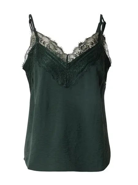 VERO MODA Top 'VMAlva'  tmavozelená