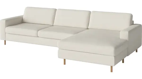 Pohovka Scandinavia 3½ místná s lenoškou - pravá, slonovina - Bolia