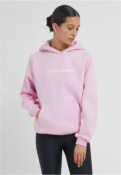 Women's hoodie Karma Butterfly light pink