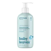 ATTITUDE Baby leaves good night dětský šampon a tělové mýdlo 473 ml