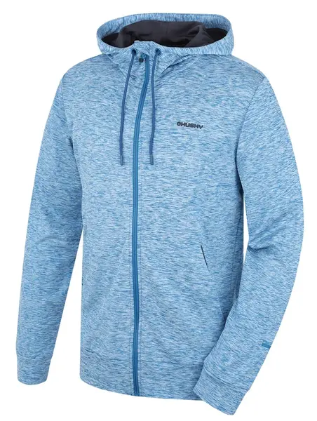 Husky Alony M XXL, modrá Pánská mikina s kapucí
