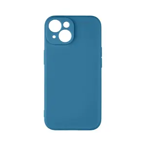 Zadní kryt OBAL:ME Matte TPU pro Apple iPhone 15, tmavě modrá