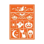 Detská šablóna na líčenie Halloween ALBI