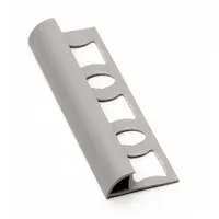 Lišta ukončovací "oblá" Profil-EU, PVC, dĺžka 250 cm, výška hrany 12 mm, L12250KS