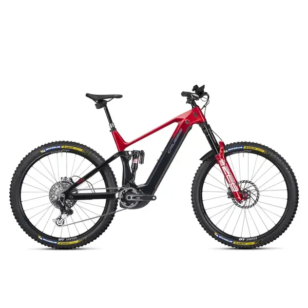 Horské celoodpružené elektrokolo Crussis e-Race PRO 750Wh 29" - model 2025 21" (180-195 cm)