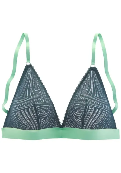 s.Oliver Podprsenka  petrolejová / svetlozelená