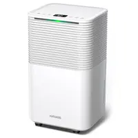 HUMILABS 12L Dehumidifier 2L Water Tank 24H Timer 3 Modes Auto/Manual Drainage LED Touch Screen Low Noise