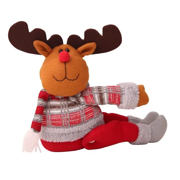 Dekorativní VÁNOČNÍ SOB se suchým zipem 34 cm