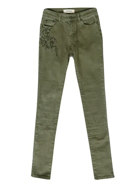 KOROSHI Džínsy  zelená