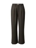 RÆRE by Lorena Rae Plisované nohavice  hnedá