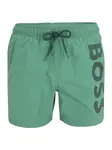 BOSS Plavecké šortky 'Octopus'  jedľová / tmavozelená