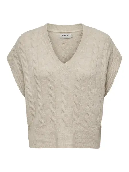 ONLY Sveter 'ONLMelody'  béžová melírovaná