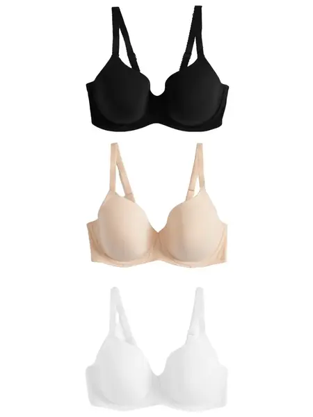 Next Podprsenka  béžová / čierna / biela