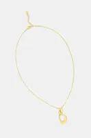 Pozlacený stříbrný náhrdelník Answear.LAB
