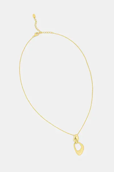 Pozlacený stříbrný náhrdelník Answear.LAB