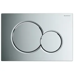 Geberit Sigma01 ovládacie tlačidlo plast chróm 115.770.21.5