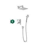 Hansgrohe Crometta E sprchový systém pod omietku s pákovou batériou chróm 27957000