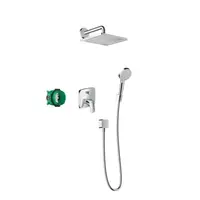 Hansgrohe Crometta E sprchový systém pod omietku s pákovou batériou chróm 27957000