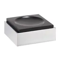 Bemeta Gamma mydelnička chróm/čierna 145408312