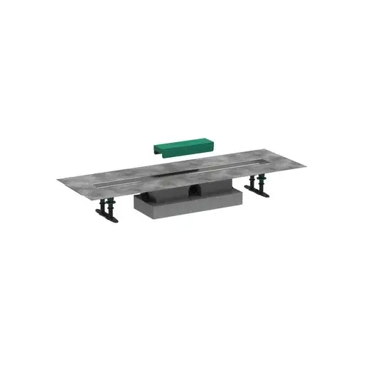 Hansgrohe uBox Universal úplná sada pre plochú inštaláciu 80 cm nerez 56018180