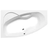 Polysan Mamba asymetrická vaňa 160x95 cm akrylát ľavá 27111