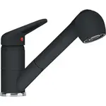 Drezová batéria Franke s vyťahovacou spŕškou, 2 prúdy onyx 115.0470.675