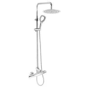 Novaservis Metalia ECO+ sprchová souprava eco+ s term. bat. cr SETECOTER.0