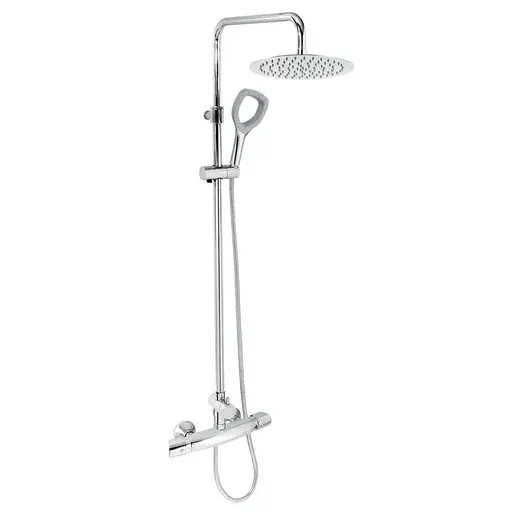 Novaservis Metalia ECO+ sprchová souprava eco+ s term. bat. cr SETECOTER.0