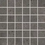Mozaika Rako Piazzetta čierna 30x30 cm mat DDM06789.1