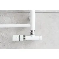 Termostatický ventil P.M.H. kov bílá ONEWR