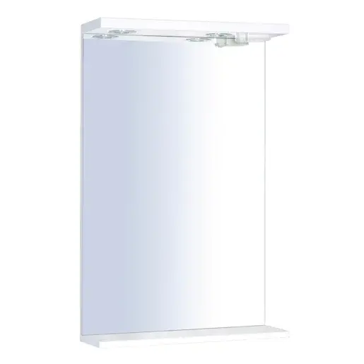 Zrkadlo s osvetlením Keramia Pro 60x80 cm biela PROZRCK60IP