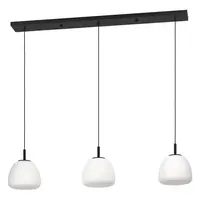 Závesné osvetlenie Eglo BALMES čierna 390202