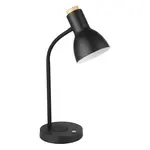 LED stolová lampa Eglo VERADAL-QI čierna 900628