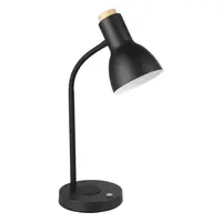LED stolová lampa Eglo VERADAL-QI čierna 900628