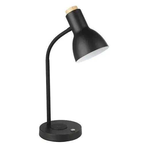 LED stolová lampa Eglo VERADAL-QI čierna 900628