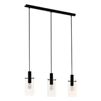 Závesné osvetlenie Eglo MONTEFINO čierna 97367