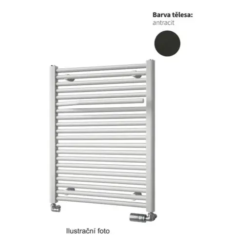 Isan Avondo radiátor 77,5x60cm antracit DLNN07750600A
